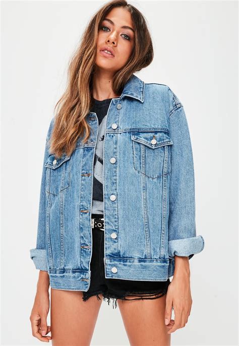 oversized long jean jacket